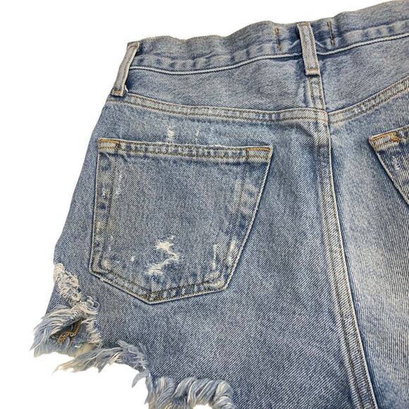 AGOLDE Parker Vintage Cut Off Short Swapmeet SZ XXS - Picture 8 of 11